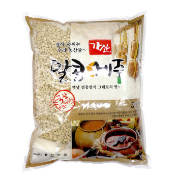 가산식품 알콩메주 5kg  국내산콩 100% 된장 간장 옛날방식 전통발효 직접제조