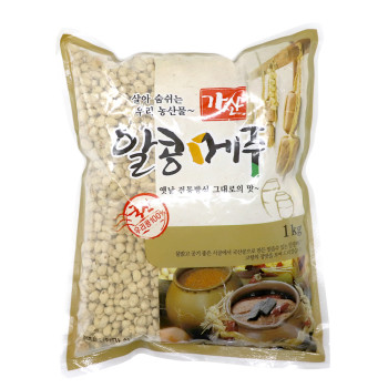 가산식품 알콩메주 1kg  국내산콩 100% 된장 간장 옛날방식 전통발효 직접제조